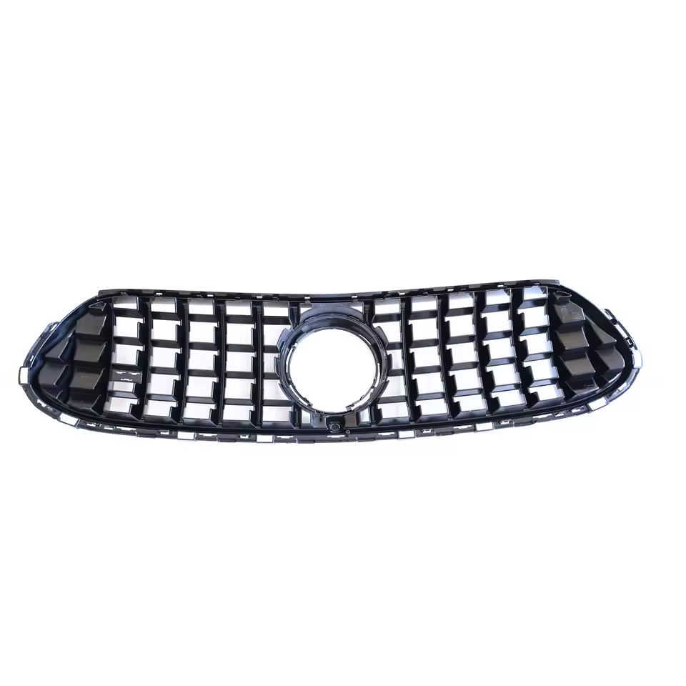 Mercedes GLE W166 SUV Gloss Black Panamericana GT Style Grill (2015-2019)