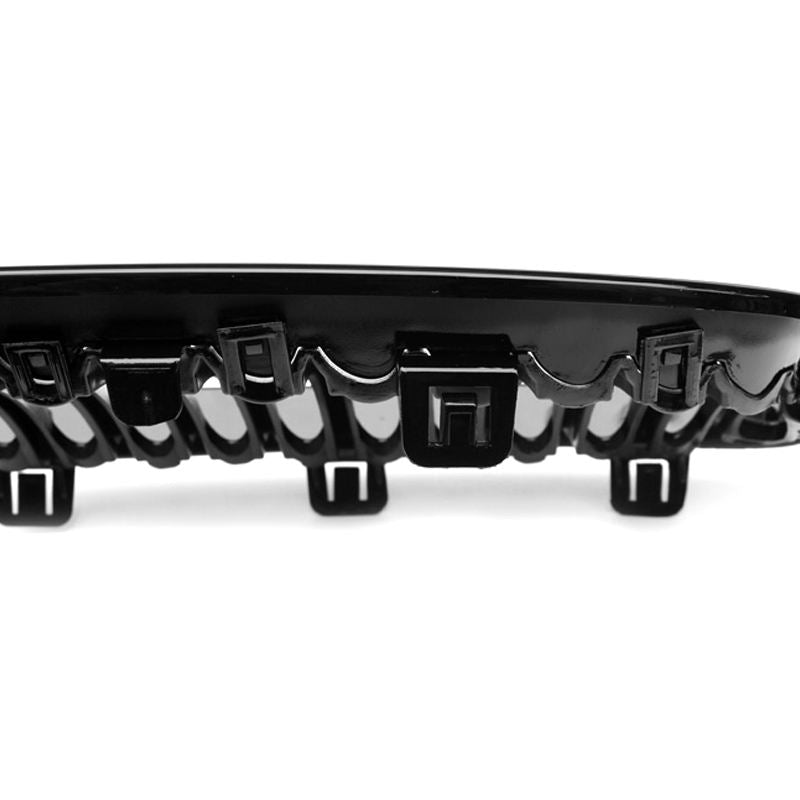 BMW 3 Series E92/E93 Pre-LCI Gloss Black Single Slat Front Grills (2006-2009)