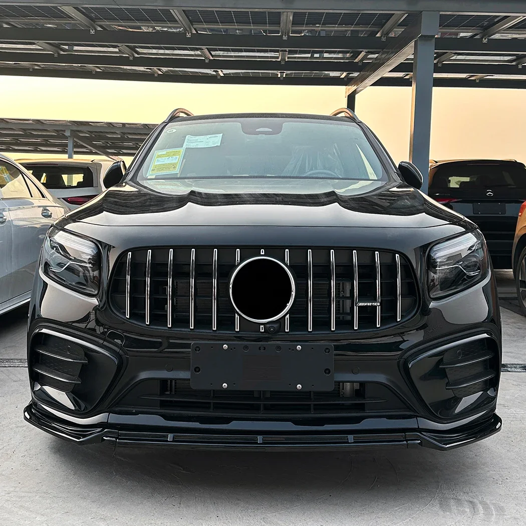 Mercedes GLA X247 Gloss Black Front Lip Splitter (2020-2023)