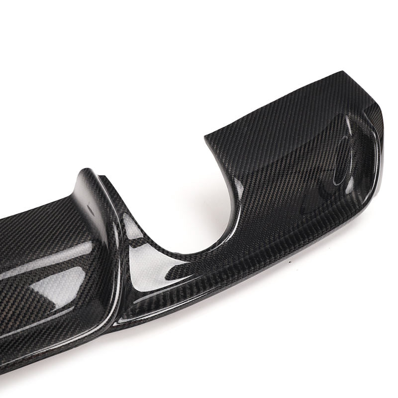 BMW 3 Series F30 / F35 Carbon Fibre Rear Bumper Diffuser Dual Exhaust (2013-2018)
