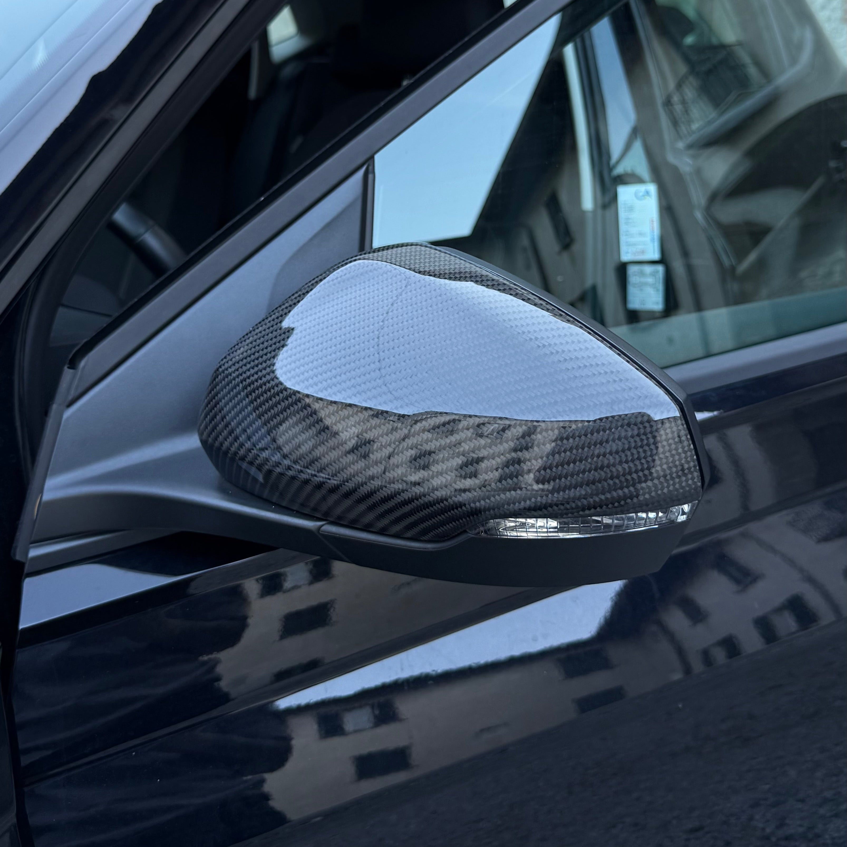 VW Polo MK6 Carbon Fibre Mirror Covers (2018+)