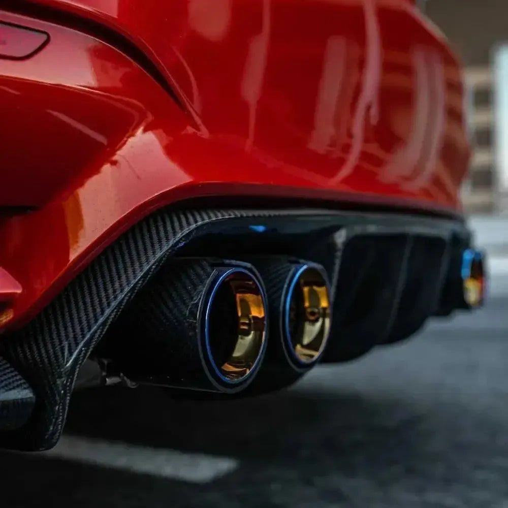 BMW 2/3/4 Series | G42/G20/G22 | M240i/M340i/M440i Carbon Quad Exhaust Tips