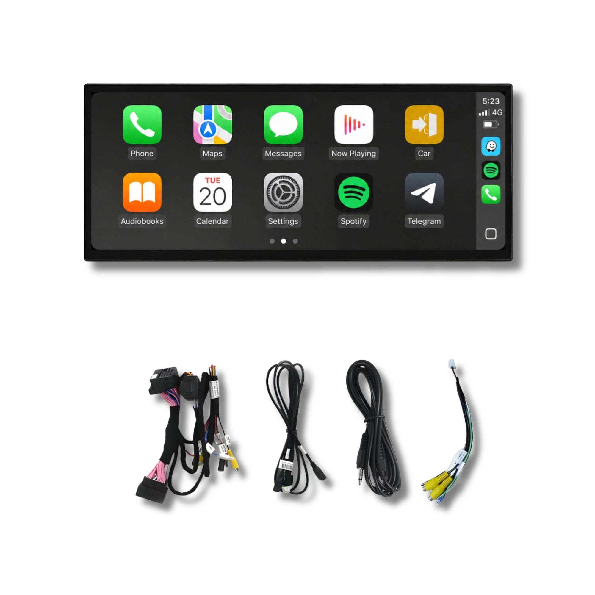 Mercedes C-Class W204 | 12.3" Apple CarPlay/Android Auto Touchscreen Display | (2008-2010)