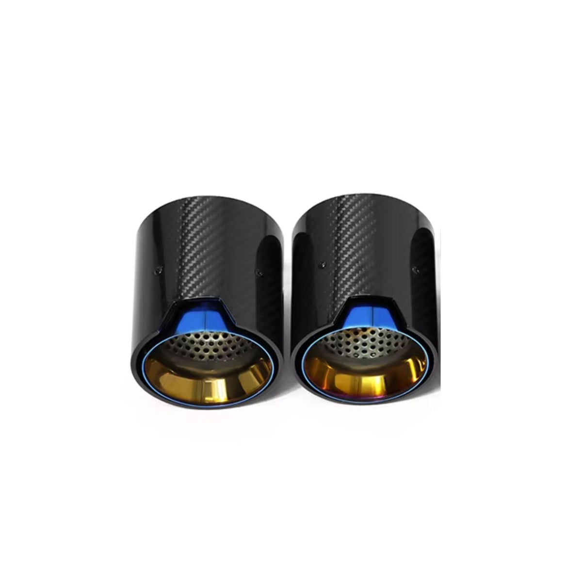 BMW 2 Series M235I/M240I (F22/F23) Straight Cut Carbon Exhaust Tips