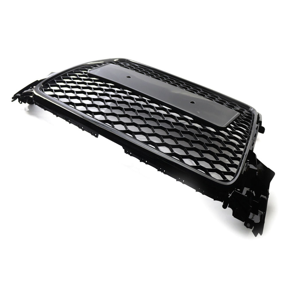Audi A4/S4 B8 RS4 Style Gloss Black Honeycomb Grill (2008-2012)