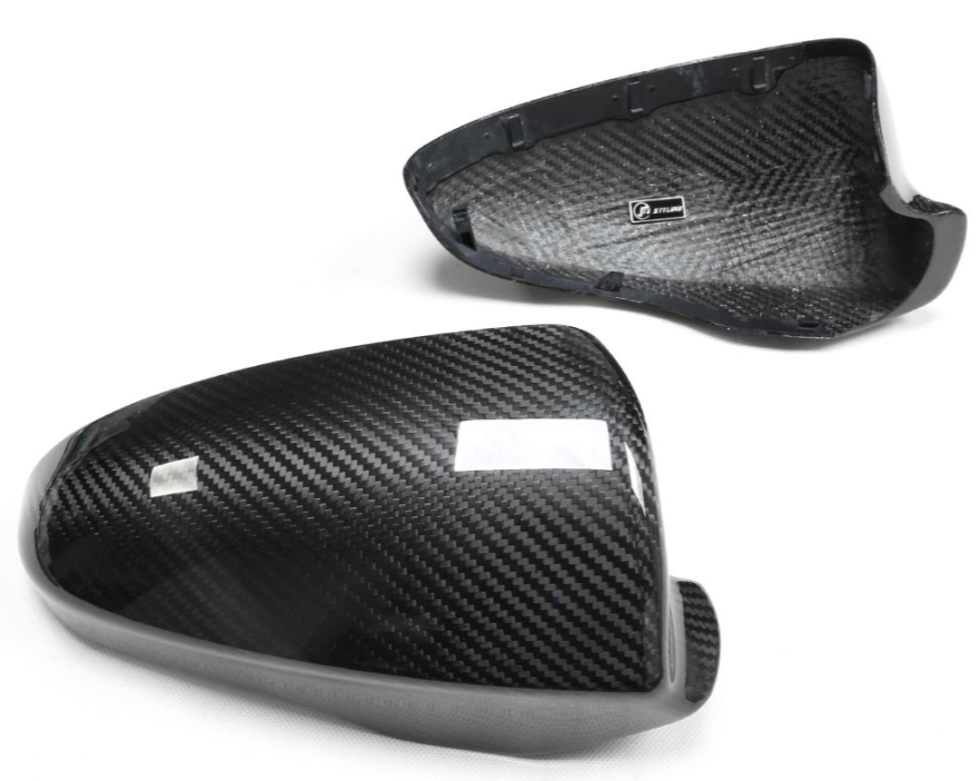 BMW M5/M6 F10/F11/F06/F12/F13 Pre-Preg Dry Carbon Fibre Mirror Covers By OPTIC (2011-2016)