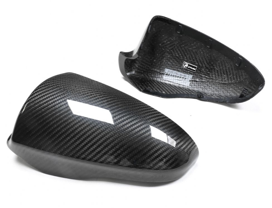 BMW M5/M6 F10/F11/F06/F12/F13 Pre-Preg Dry Carbon Fibre Mirror Covers By OPTIC (2011-2016)