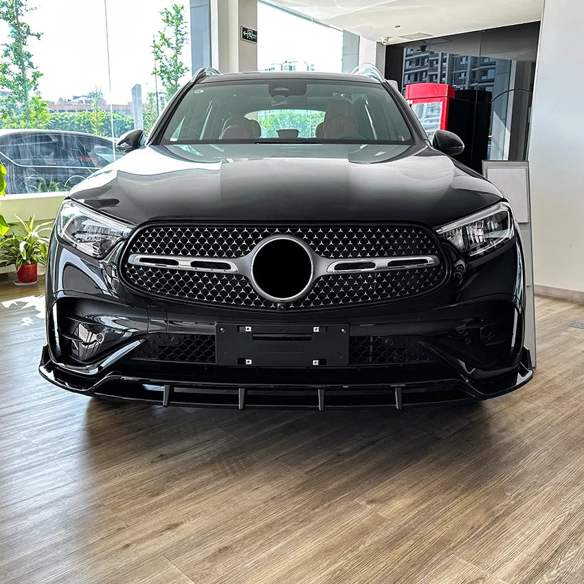 Mercedes GLC X254/C254 Gloss Black Front Lip Splitter (2023+)