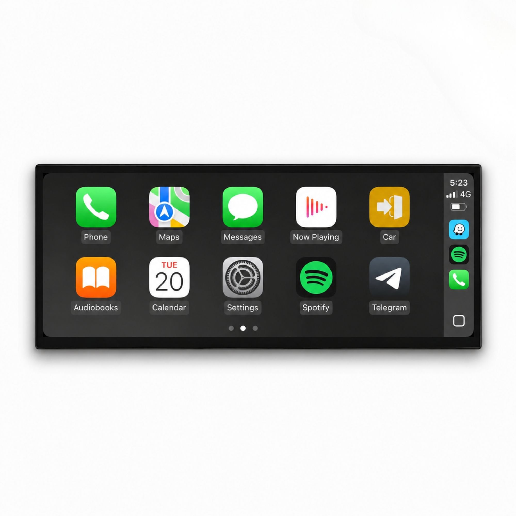 Audi A4/S4/RS4 A5/S5/RS5 B9 | 12.3" Apple CarPlay/Android Auto Touchscreen Display | (2016-2019)