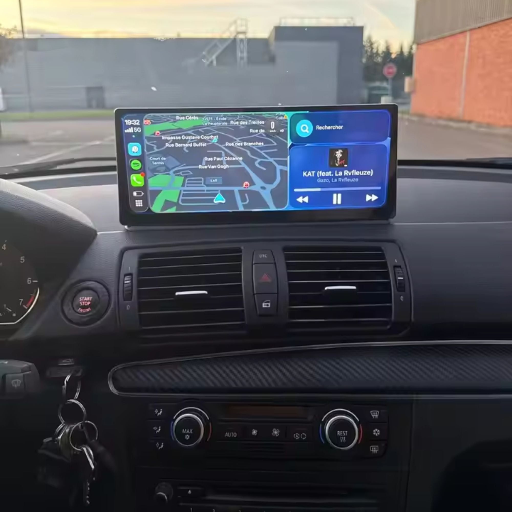 BMW 1 Series E81/E82/E87/E88 | 12.3" Apple CarPlay/Android Auto Touchscreen Display | (2004-2012)