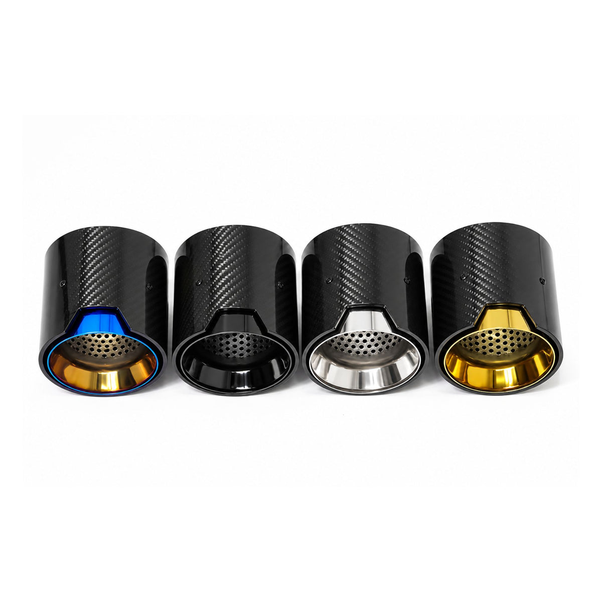 BMW 2 Series M235I/M240I (F22/F23) Straight Cut Carbon Exhaust Tips