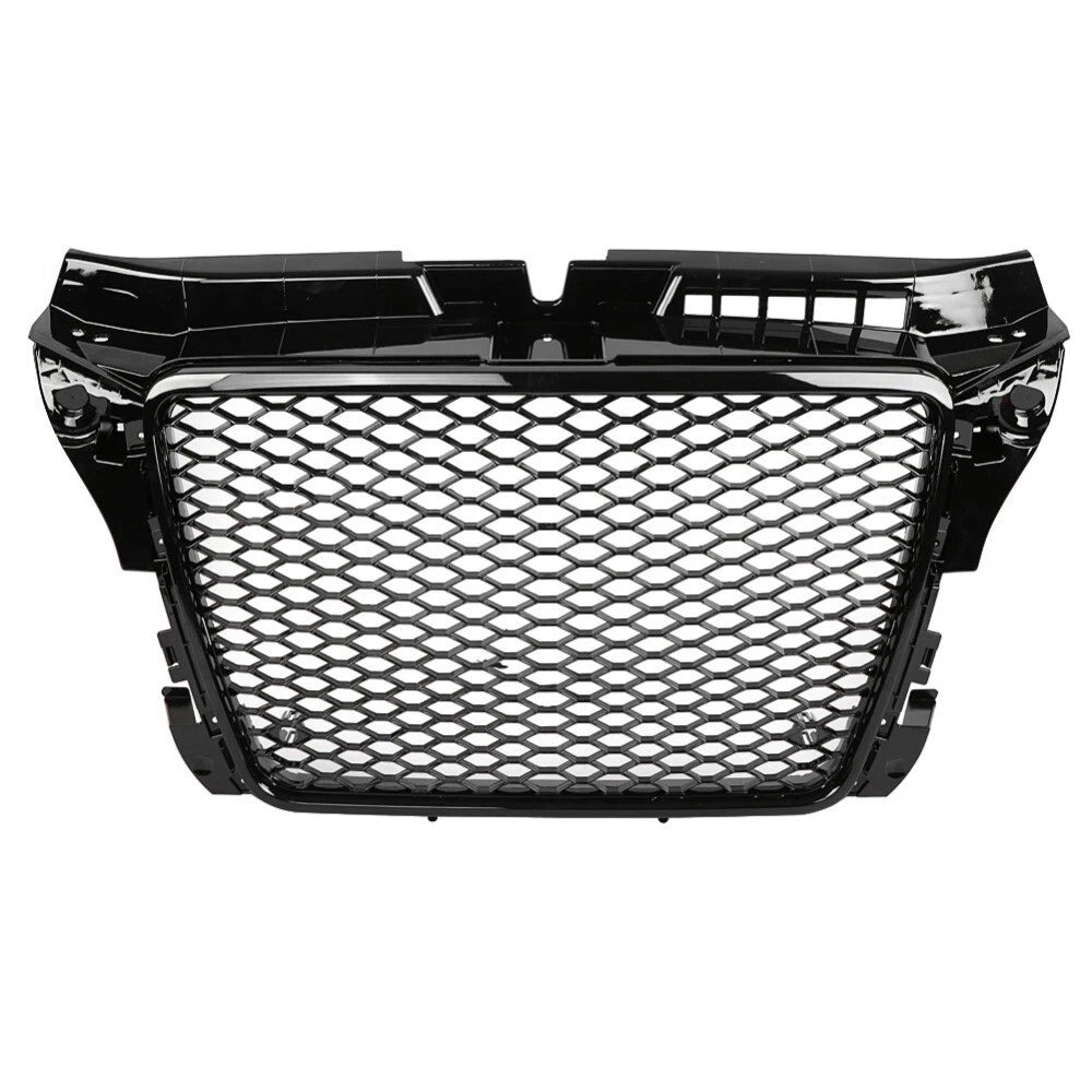 Audi A3/S3 8P RS3 Style Gloss Black Honeycomb Grill (2008-2012)